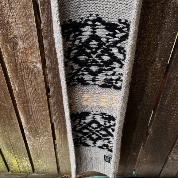 Eddie Bauer Lambswool Gray Scarf O/S - Picture 10 of 12